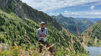 Image - Gina Roberti, Mount St. Helens Institute Goat Survey